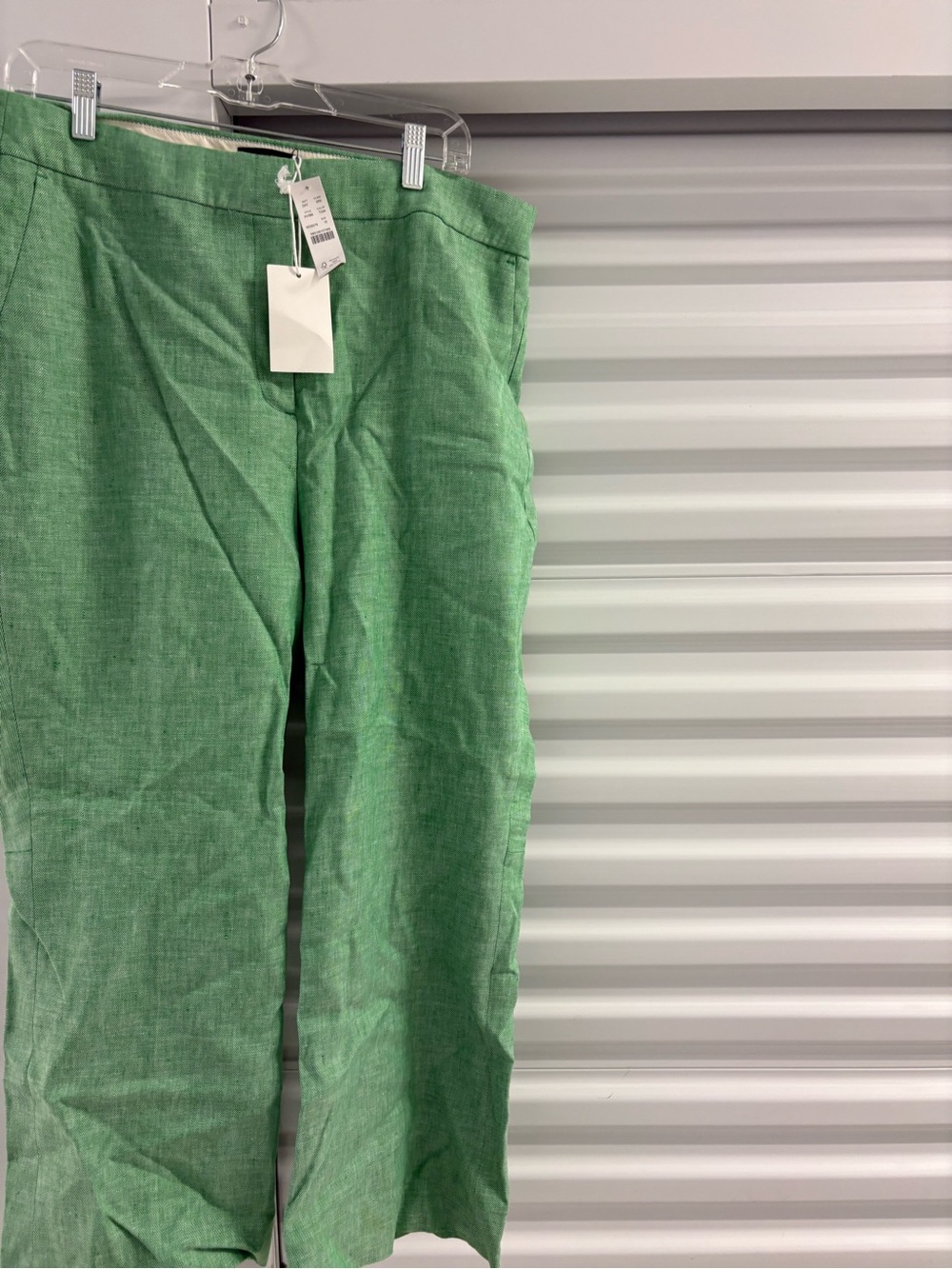 J. Crew Hayden Cropped Kickout Linen Pants. Size 16. New with tags.